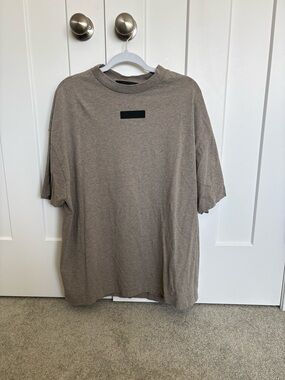 Essentials Brown Short-Sleeve Tee